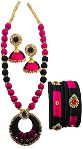 Thread Necklace Set, Occasion : Party