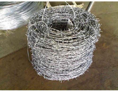 Galvanized Stainless Steel Barbed Wire
