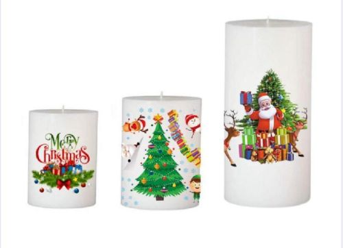 Christmas Candles, For Smokeless, Fine Finished, Attractive Pattern, Moisture Resistance, Packaging Size : 10 Piece