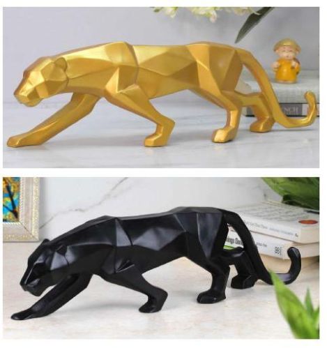 Polished Leopard Statue, For Home, Office, Shop, Size : 18 Inch