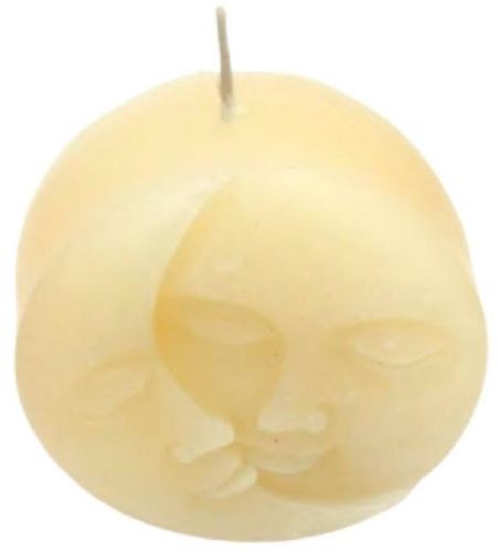 Moon Shaped Candles, For Smokeless, Fine Finished, Attractive Pattern, Smooth Texture, Stylish Design
