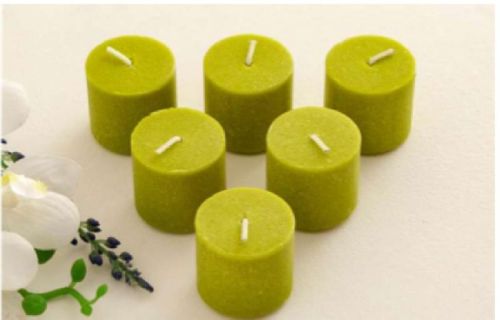Set Of 6 Votive Candles, For Fine Finished, Attractive Pattern, Moisture Resistance, Smooth Texture, Stylish Design