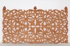 Polished Carved Leather Wall Panel, Color : Brown