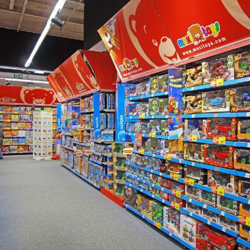 Metal Toys Shop Display Rack, Feature : Fine Finish, Heavy Duty