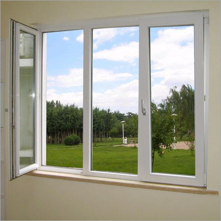 Prelam Finish UPVC Window, For Home, Office, Bathroom