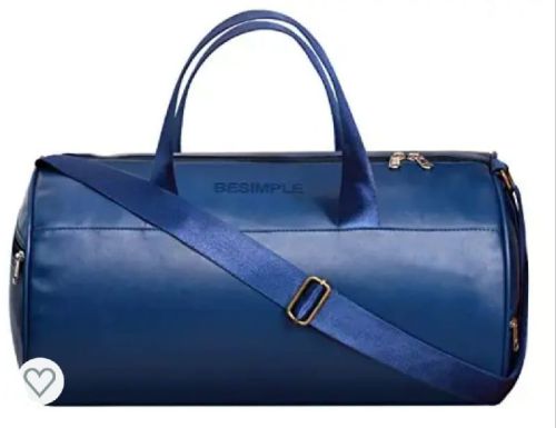 Plain LEATHERITE Duffel Bags, Technics : Machine Made