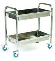 Stainless Steel Chapati Collection Trolley, Style : Modern
