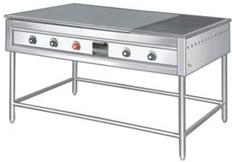 Stainless Steel Polished Chapati Plate Cum Puffer, For Commercial, Feature : Easy To Use, Low Maintenance