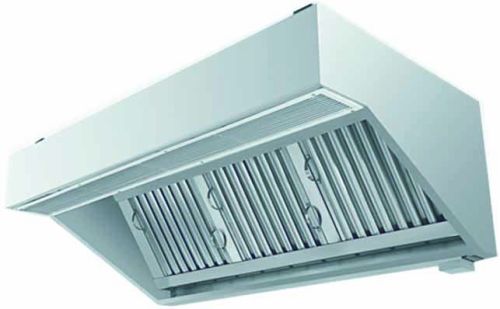 Rectangular Stainless Steel Exhaust Hood, For Kitchen, Style : Modern