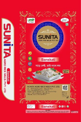 Sunita Banskati Rice, For Human Consumption, Cooking, Certification : FSSAI Certified, FDA Certified