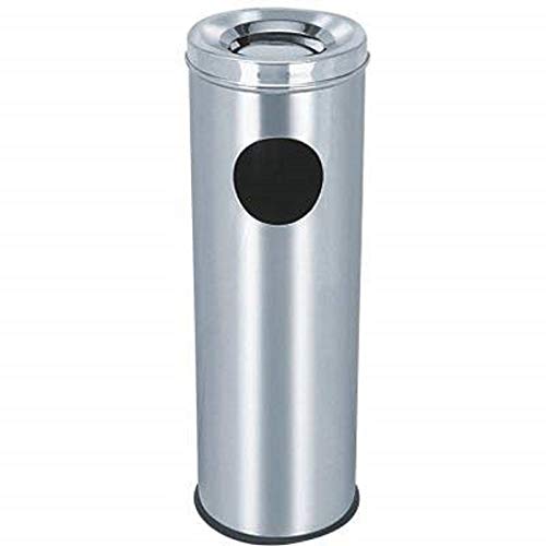 Steel Ash and Trash Bins, For Cigarette Use, Size : 15x15x12, 18x18x14