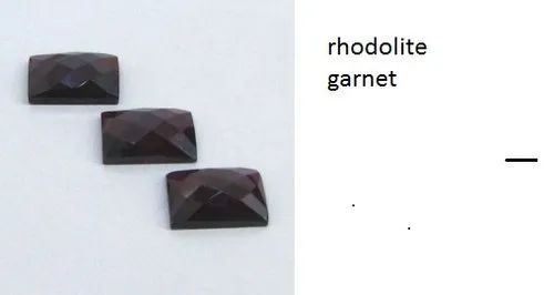 Polished Rhodolite Garnet Gemstone, Size : 10x14mm