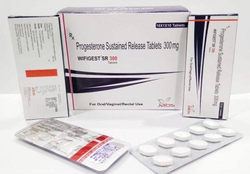 Progesterone Sustained Release 300 Mg Tablets, For Hospital. Clinic