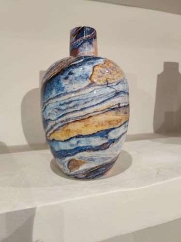 Common Iron Flower Vase, For Decoration, Packaging Type : Carton Box