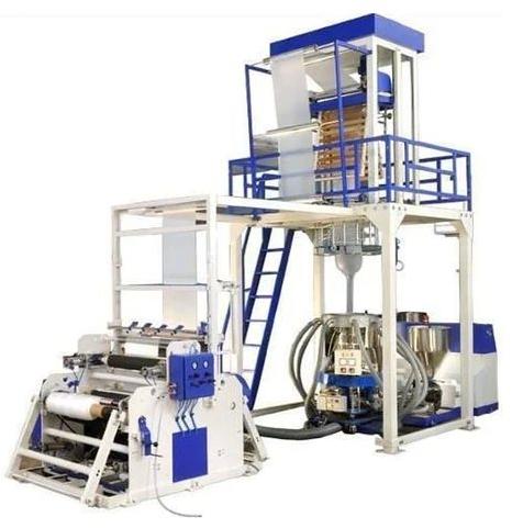 Garbage Bag Making Machine, Color : Blue, White, Gray