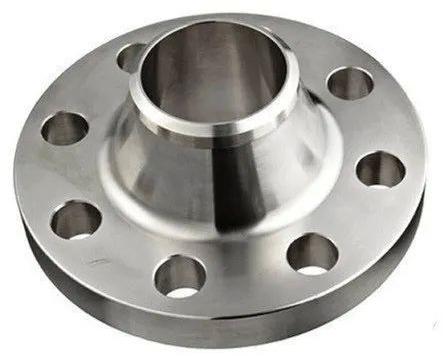 Polished Titanium Weld Neck Flange, For Industrial Use, Feature : Corrosion Resistance, High Quality