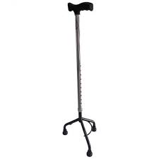 TRIPOD WALKING STICK, Color : Black