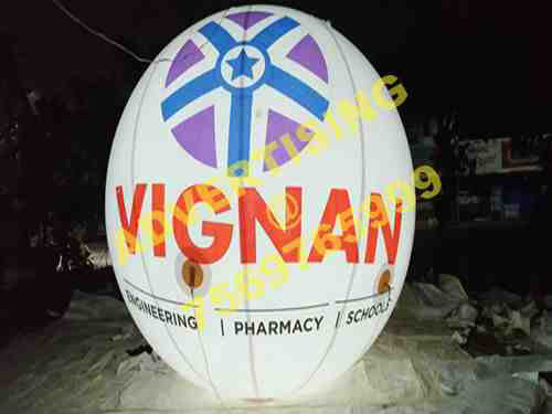 PVC Advertising College Balloon, Size : 10x10ft