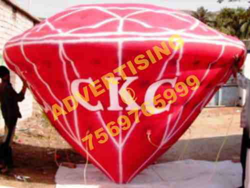 PVC Diamond Shaped Advertising Balloon 10x10ft