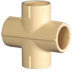 Rectangular CPVC Pipe Cross, For Water Treatment Plant, Length : 1-1000mm