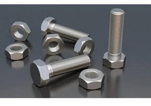 Polished Alloy 200 Nickel Fasteners, For Hardware Fitting, Size : Standard