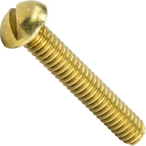 Polished Alloy C26000 Brass Fasteners, For Hardware Fitting, Size : 4 X 70 Mm (Dia X W)