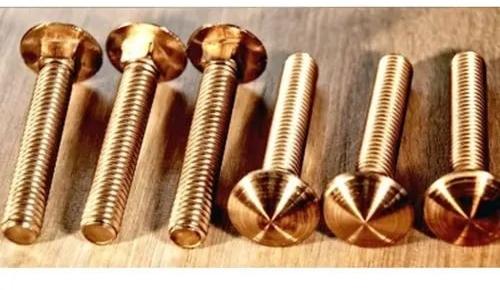 Alloy C71500 Copper Nickel Fasteners, For Hardware Fitting, Size : 4 Mm (Dia)