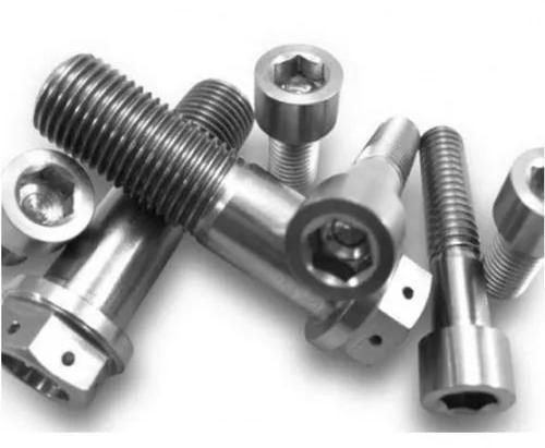 Polished Grade 9 Titanium Fasteners, For Hardware Fitting, Size : Standard