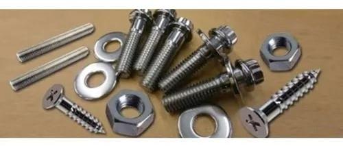 Polished Inconel 600 Fasteners, For Hardware Fitting, Size : Standard