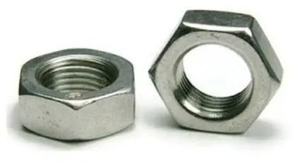 Stainless Steel Jam Nuts, For Hardware Fitting, Color : Grey