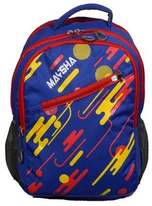 Polyester PVC School Bag, Pattern : Printed