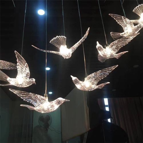 Polished Wedding Hanging Bird Light, Voltage : 220V