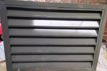 Polished Plain Aluminium Intake Louvers, Shape : Rectangular, Square