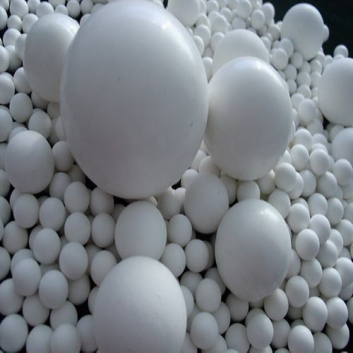 100-1000kg Ceramic Ball, For Grinding Materials, Color : Grey, Light White