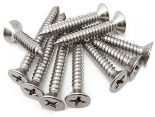 Round Mild Steel Screw, For Fittings Use, Grade : All