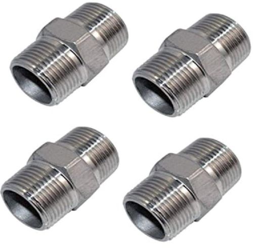 Gi Non Polished MS SS Hex Nipple, For Pipe Fittings, Certification : ISI Certified