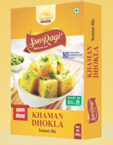 200gm Khaman Dhokla Instant Mix, For Human Consumption, Certification : FDA Certified