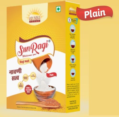 Sunragi Powder 200gm Plain Ragi Malt, For Home Use, Packaging Type : Paper Box, Plastic Packet