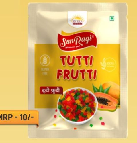 Sunragi 50gm Tutti Frutti Candy, For Eating Use, Certification : FSSAI Certified