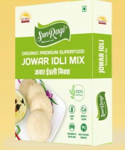 Sunragi Natural Jowar Idli Instant Mix, For Human Consumption, Certification : FDA Certified