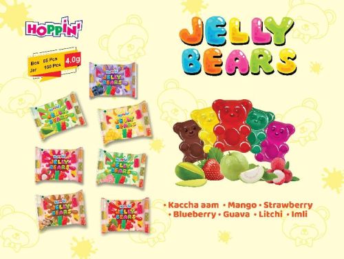 Hoppin Jelly Bear Candy, Taste : Sweet