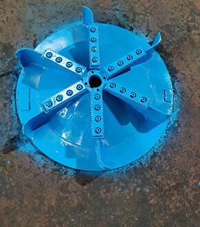 Knife Blower Impeller With WPS Material Knife