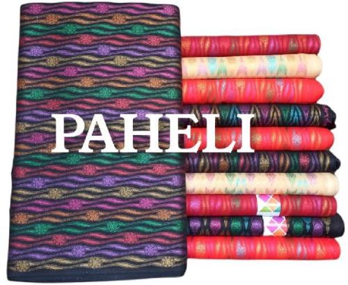 Paheli Cotton Fancy Blouse Fabric, Occasion : Casual Wear