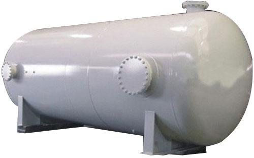 Powder Coated Metal Pressure Vessel Storage Tank, For Industrial Use, Feature : Rust Proof