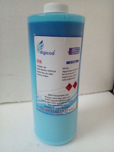 DIGICOD HITACHI 1000ML SKYBLUE INK, For Industrial