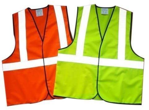 Plain Polyester Reflective Jacket, Feature : Breathable