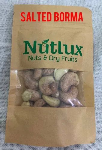 Nutlux Salted Borma Cashew Nuts, For Human Consumption, Packaging Type : Plastic Packat