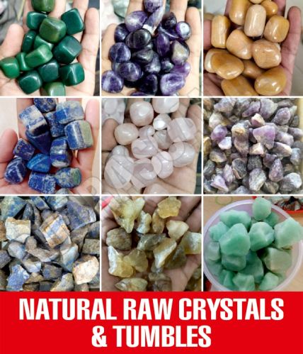 Natural Raw Crystals & Tumbles, Gemstone Shape : Irregular Finished