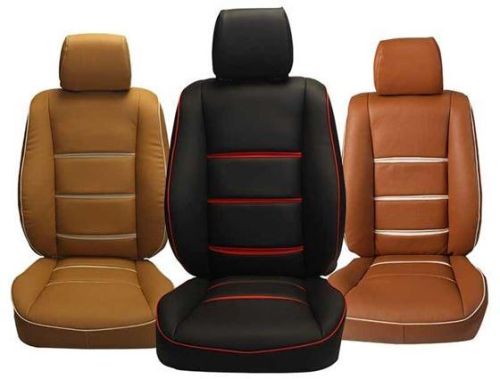 Plain Leather Car Seat Covers, Size : Standard