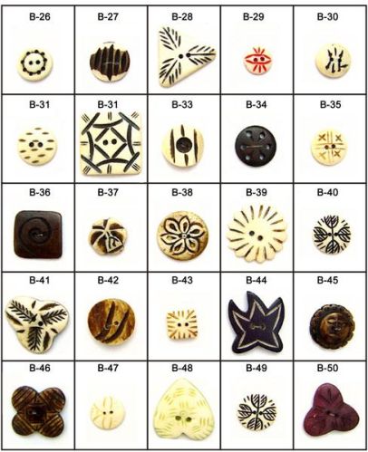 AE-02 Bone Beads, For Clothing, Jewelry, Packaging Type : Paper Box